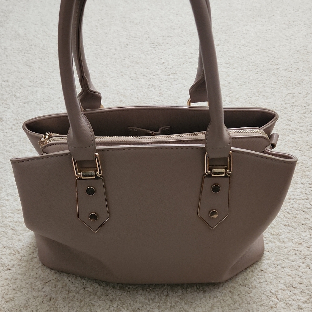Elegant Taupe Handbag